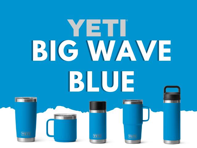 YETI Shop By Colour<br />BIG WAVE BLUE