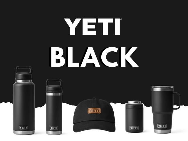YETI Shop By Colour<br />BLACK