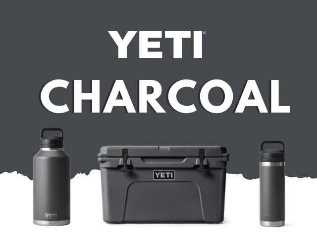 YETI Shop By Colour<br />CHARCOAL