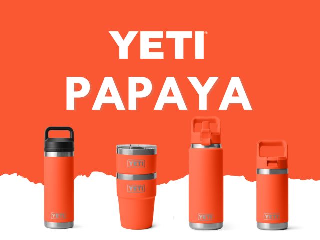 YETI Shop By Colour<br />PAPAYA