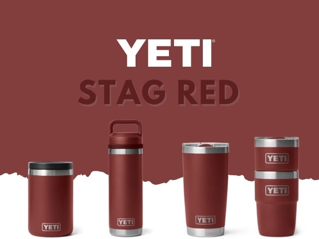 YETI Shop By Colour<br />STAG RED