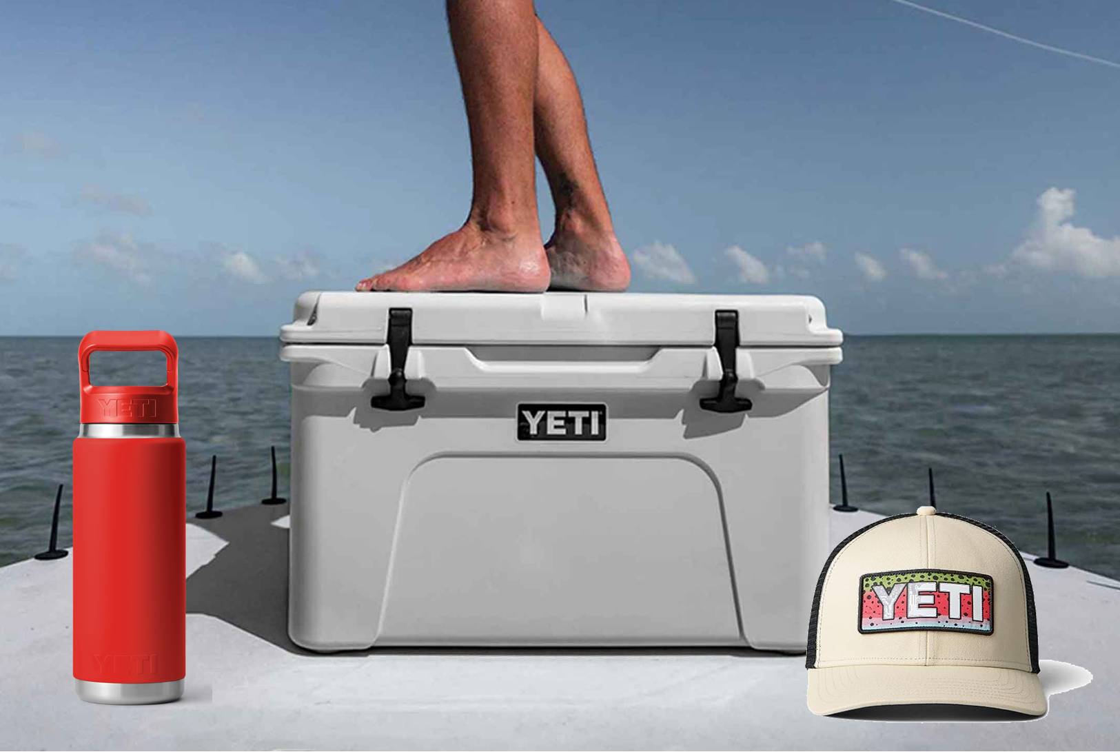 YETI Coolers & Bottles Built For The Wild<br >From £ 19.99