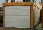 single pent garage