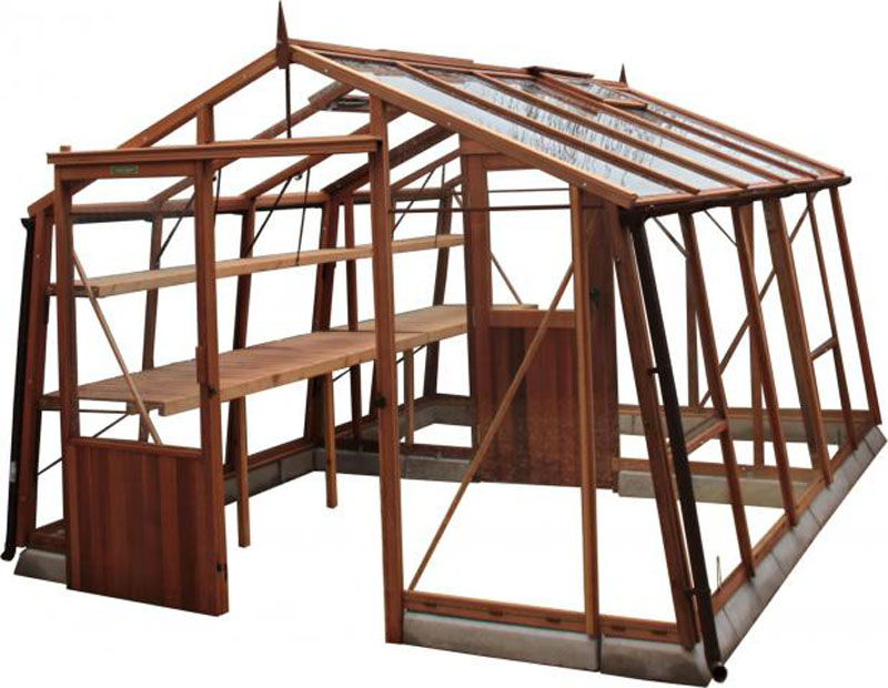 Alton Amateur Cedar Greenhouses 10ft wide 10ft wide Birstall
