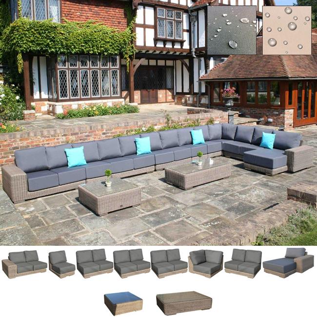 Bridgman All Seasons 10 Piece Kingston Modular Sofa Set Q Birstall