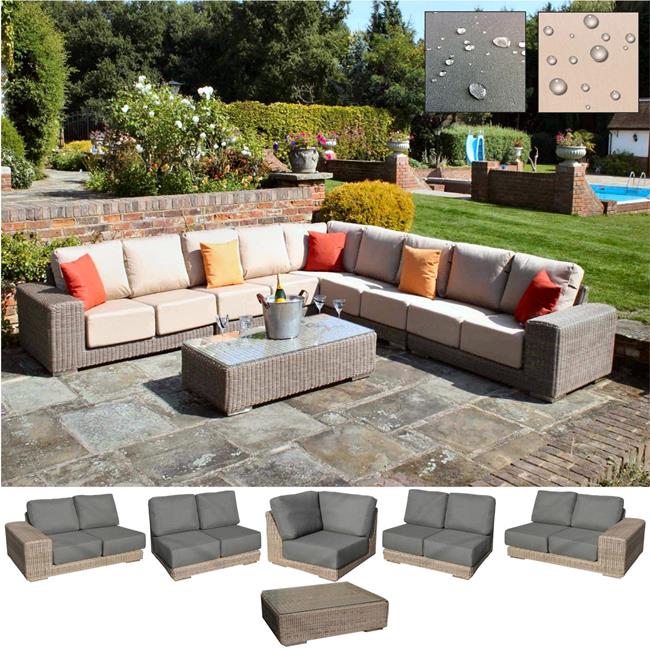 Bridgman All Seasons 6 Piece Kensington Kingston Modular Sofa Set N