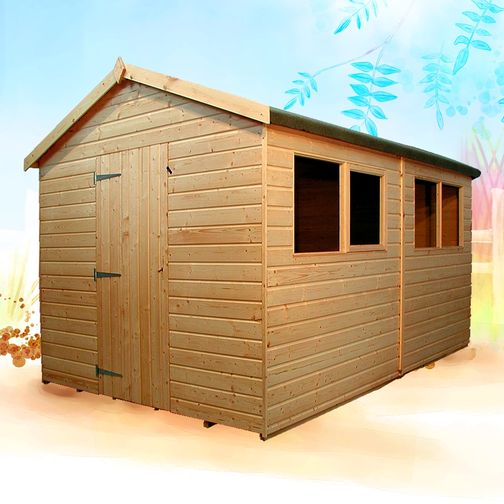 Popular Garden Sheds Warwick Plus Tall Apex Roof Garden Sheds Birstall