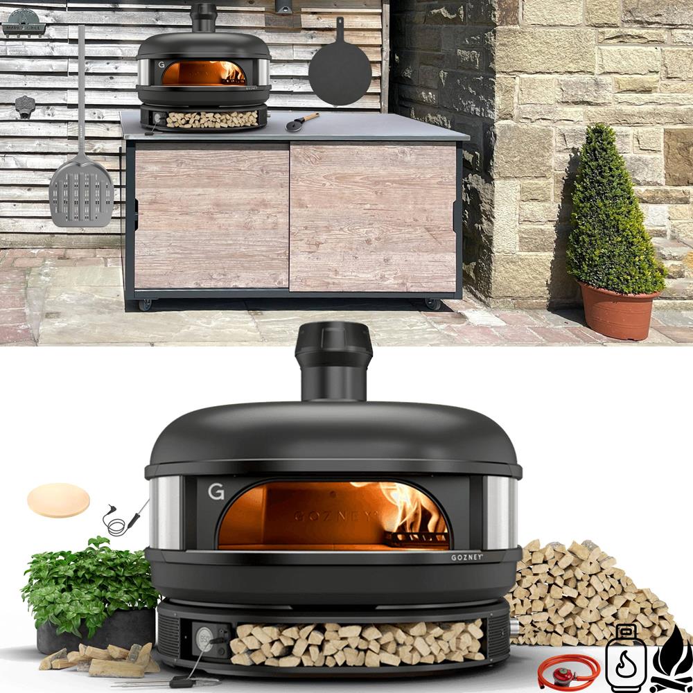 Gozney Dome Off Black Dual Fuel Pizza Oven Gas & WoodFired Birstall