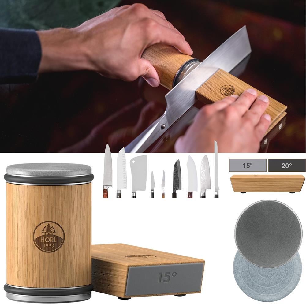HORL 2 Roller Grinder Knife Sharpener Oak Birstall