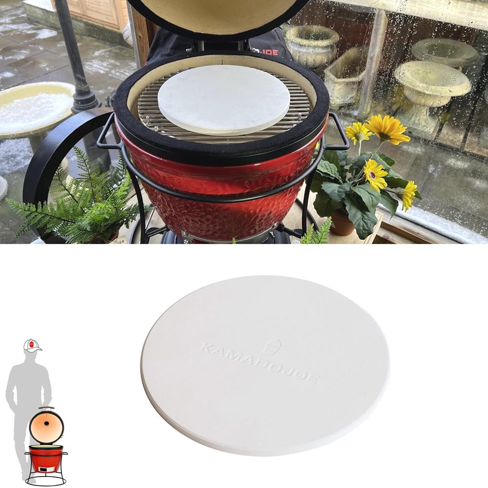 Kamado Joe Premium Grill Accessories Joe Junior Round Pizza Stone
