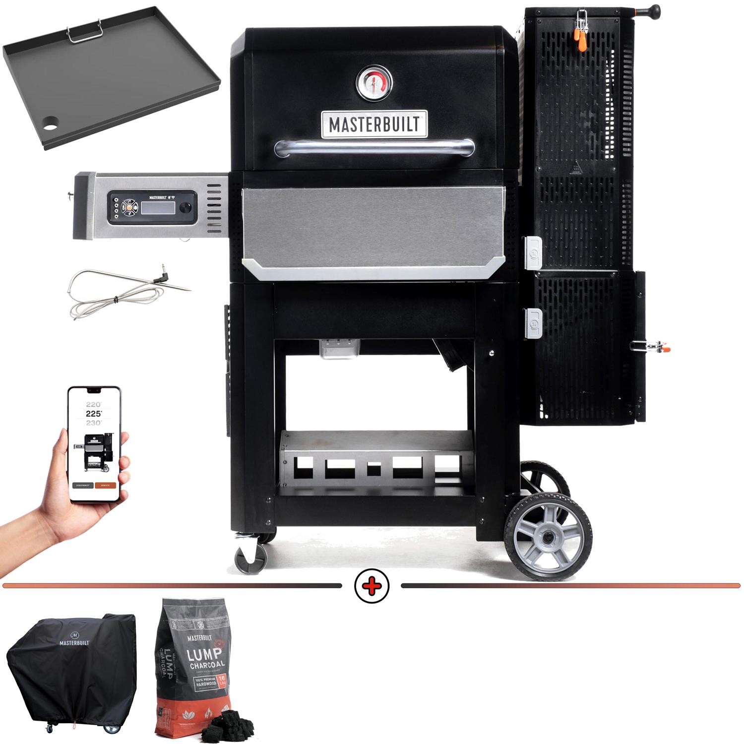 Masterbuilt Gravity Series Gravity Series 800 Charcoal Griddle, Grill