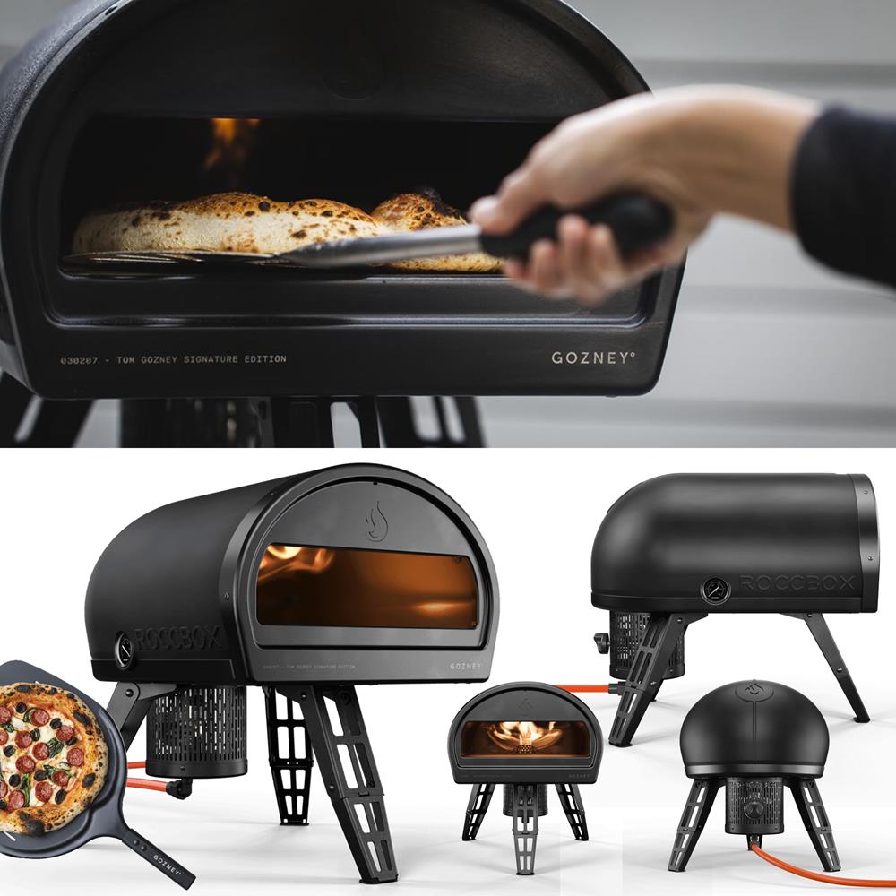 Gozney Roccbox Black Gas Pizza Oven Tom Gozney Signature Edition
