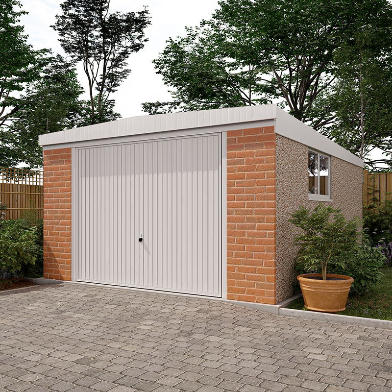 12ft wide Pent Roof Single Ultimate Concrete Garages Area 3 The most