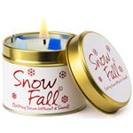 Snow Fall Scented Candle Tin