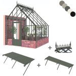 9' x 10' Robinsons Roydon Lean-To