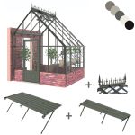 9' x 8' Robinsons Roydon Lean-To