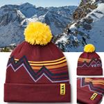 YETI Logo Badge Pom Beanie Hat