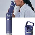 YETI Rambler Bottle | with Straw Cap