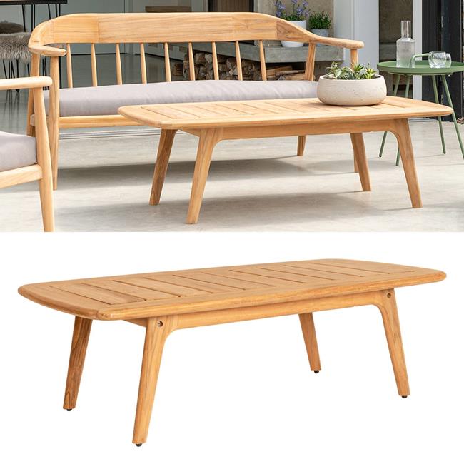 Alexander Rose Dana FSC Teak Coffee Table 70cm x 130cm Birstall