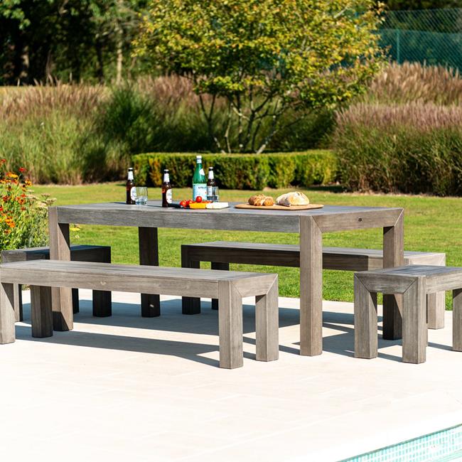 Alexander Rose Sherwood FSC Acacia Rectangular Table 200cm x 100cm