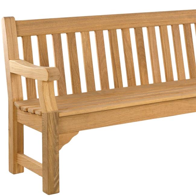 Alexander Rose Royal Park FSC Teak 6ft Bench Birstall