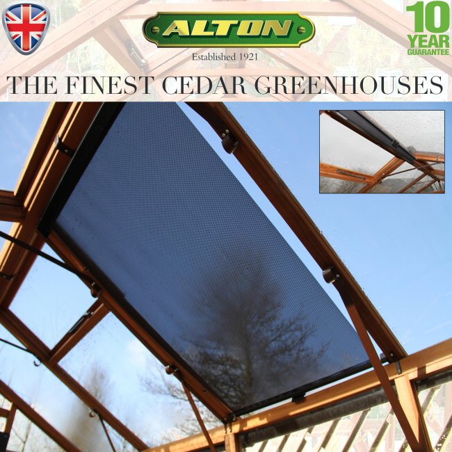 Alton Greenhouse Internal Roller Blinds Special Offer Birstall