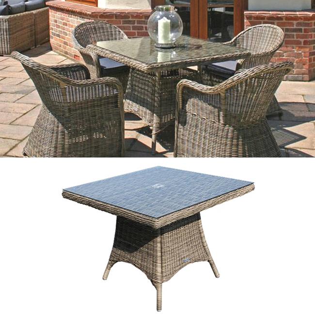 Bridgman Mayfair 100cm Square Dining Table Birstall