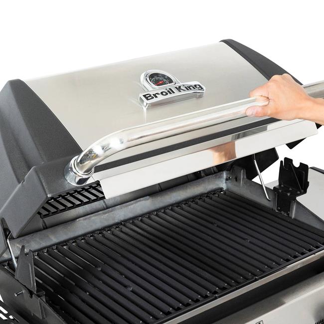 Broil King Premium Barbecues 390 3 Burner with Side Burner