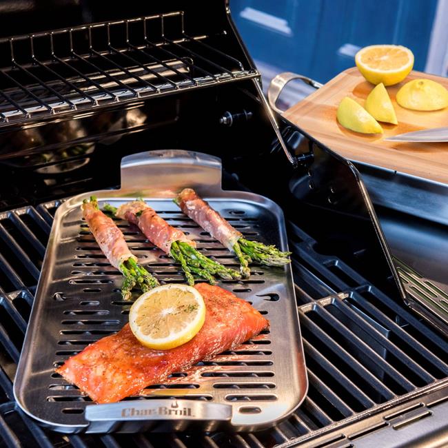 CharBroil Grill+ Accessories Grill Pan Topper Birstall