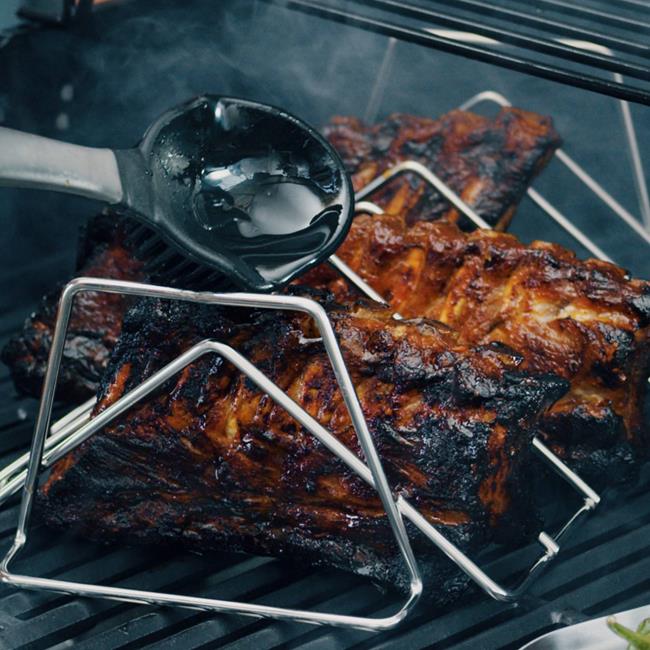 CharBroil Grill+ Accessories Rib & Roast Rack Birstall