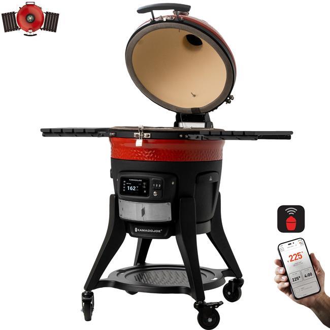 Kamado Joe Konnected Joe Digital Charcoal WiFi Grill Smoker Oven