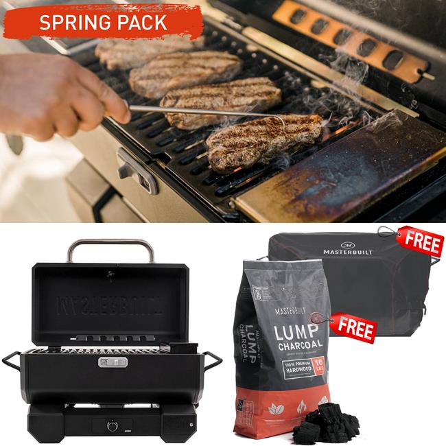Masterbuilt Portable FanDriven Charcoal BBQ Spring Pack Birstall