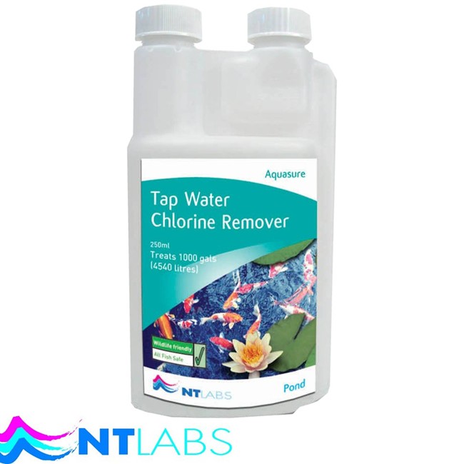 NT Labs Pond Aquasure Tap Water Chlorine Remover Birstall