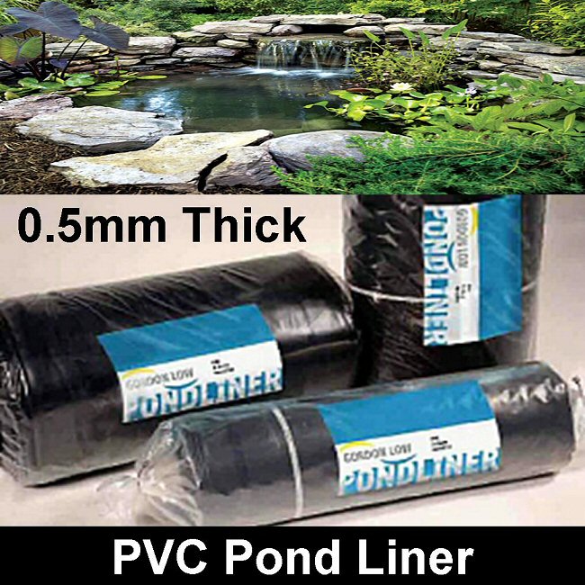 Gordon Low PVC Pond Liners Economically priced, simple to install