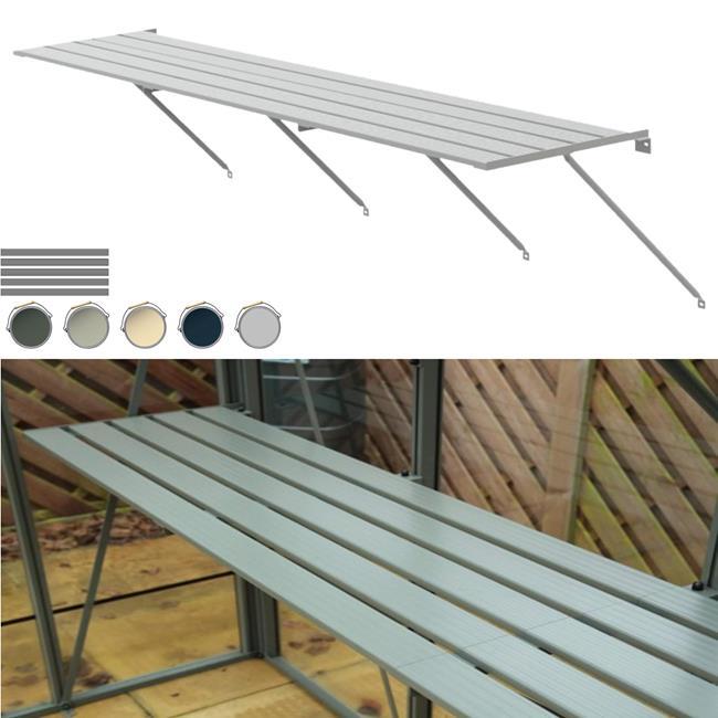 Robinsons Greenhouse Staging 18" (5 Slat Wide) x 18ft Long Powder