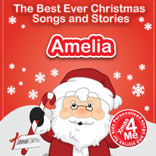 Amelia Xmas4Me Personalised CD The Christmas Collection Birstall