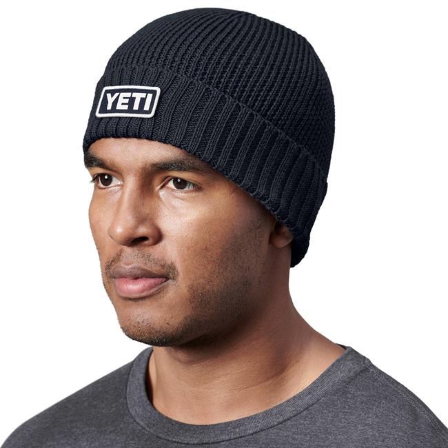YETI Logo Beanie Hat NAVY Birstall