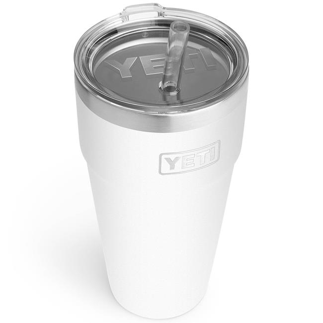 YETI Rambler Straw Cup WHITE . 760ml 26oz Birstall