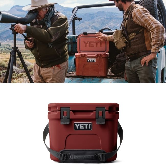 Scrowable Box YETI Roadie 15 - STAG RED Cool Box | Birstall