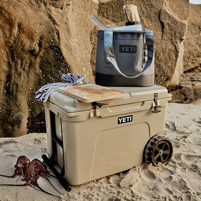 YETI Tundra Haul TAN Wheeled Cool Box Birstall